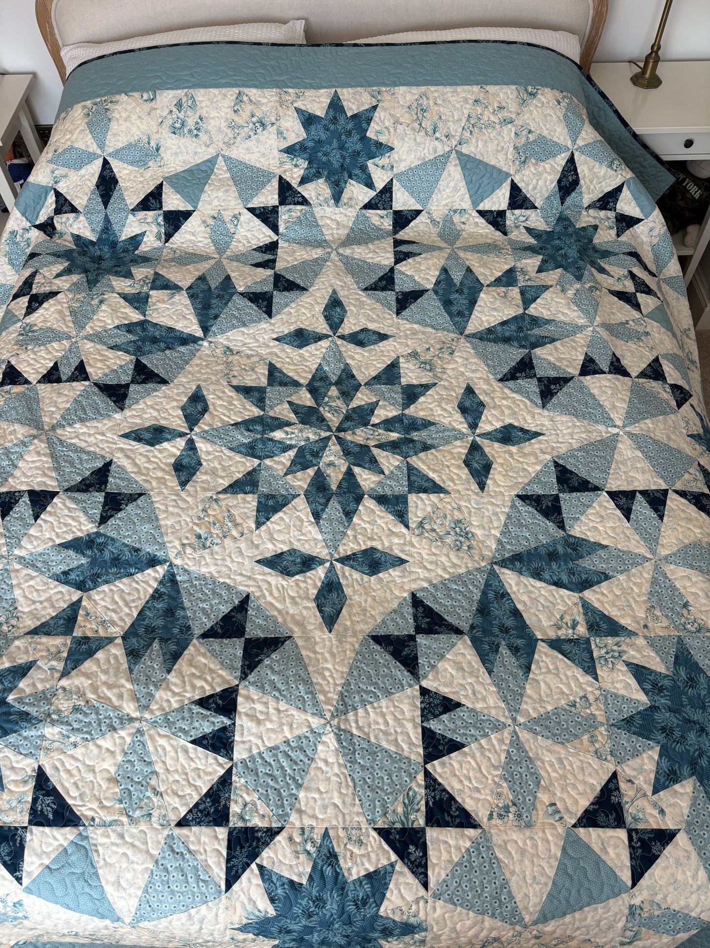 Handmade “Alaska” Patchwork Quilt